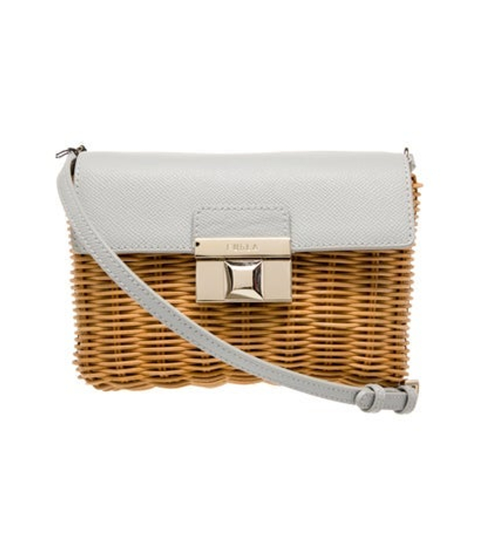 Furla Wicker Crossbody Bag