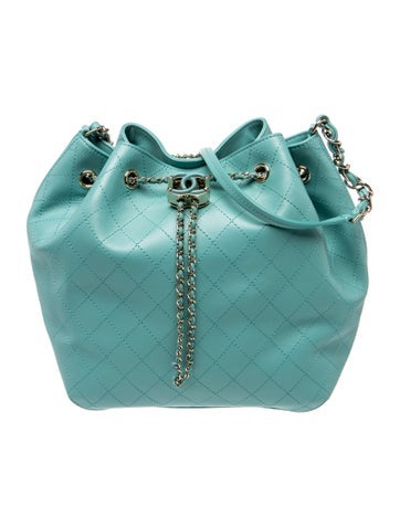 Chanel Quilted Bucket Bag