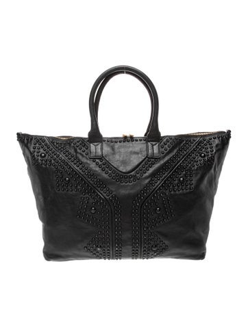 Leather Top Handle Bag