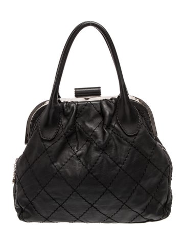 Expandable Frame Handle Bag