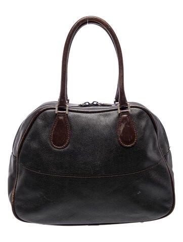 Furla Leather Top Handle Bag