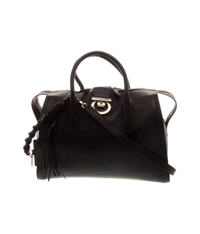 Salvatore Ferragamo Ferragamo Leather Top Handle Bag