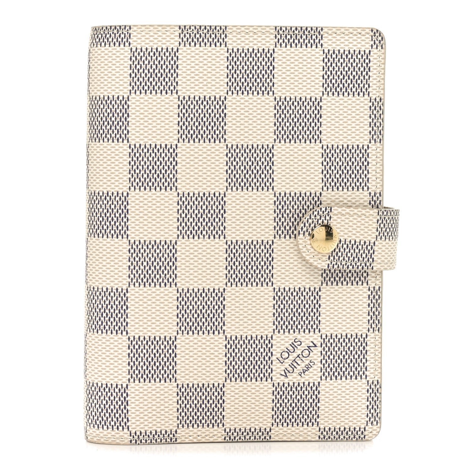 Louis Vuitton Damier Azur Small Ring Agenda Cover