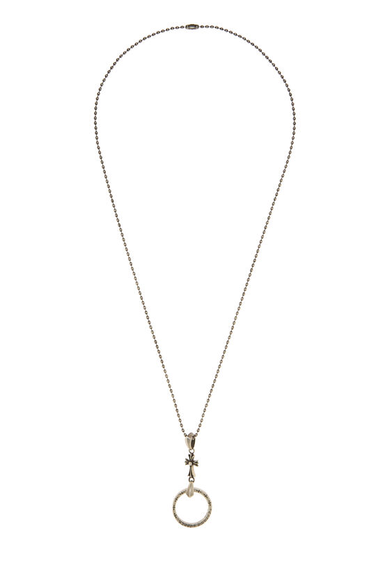 Chrome Hearts Sterling Silver Eyewear Loop NTFL Necklace
