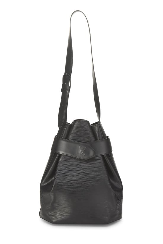 Black Epi Sac d'Epaule GM