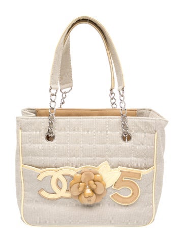 No.5 Camellia Shopping Tote
