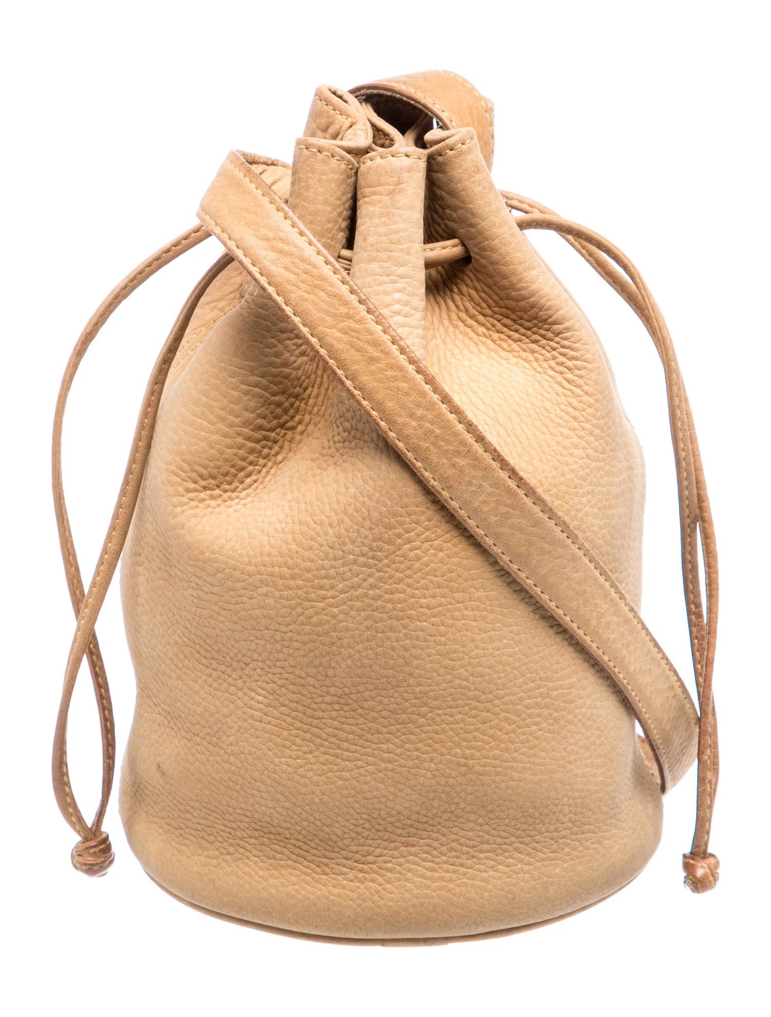 Leather Bucket Bag Vintage