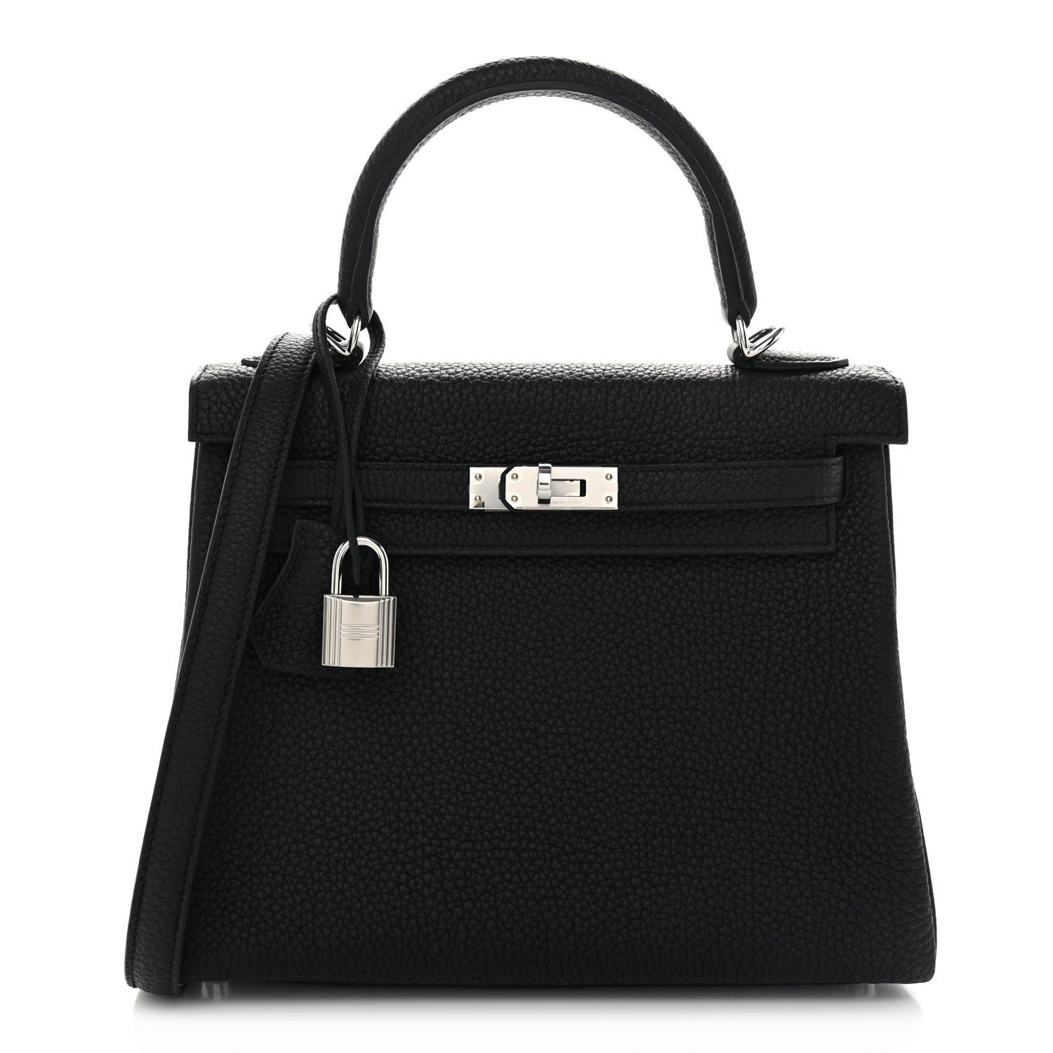 Hermes Togo Kelly Retourne 25 Black