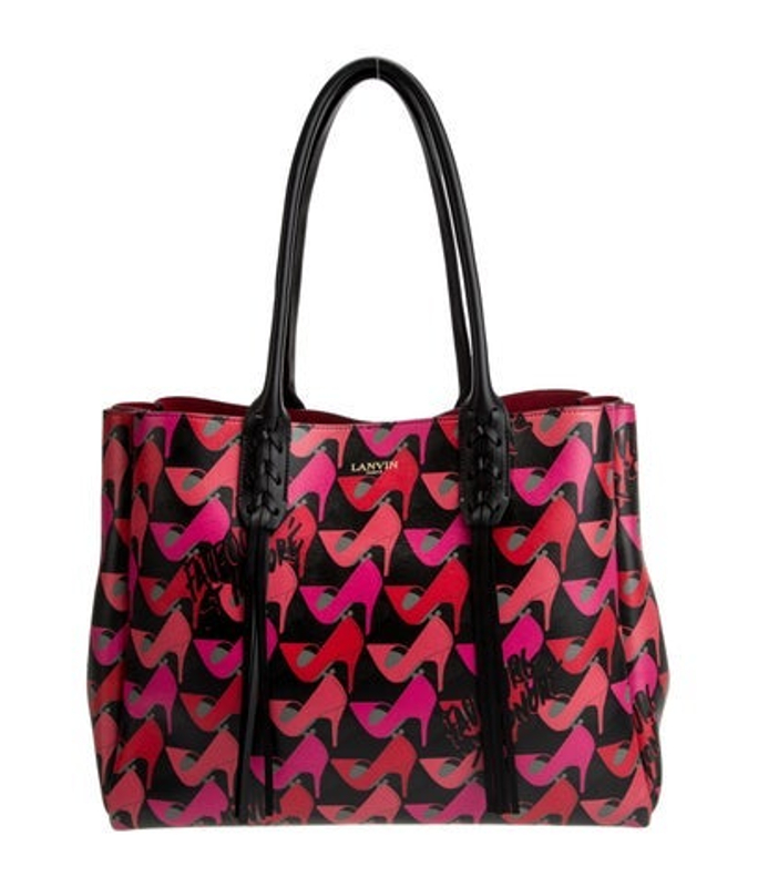 Lanvin Calf Leather Shoe Print Shopper