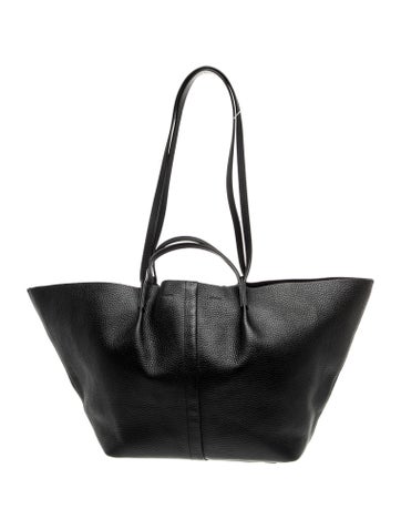 Leather Top Handle Bag