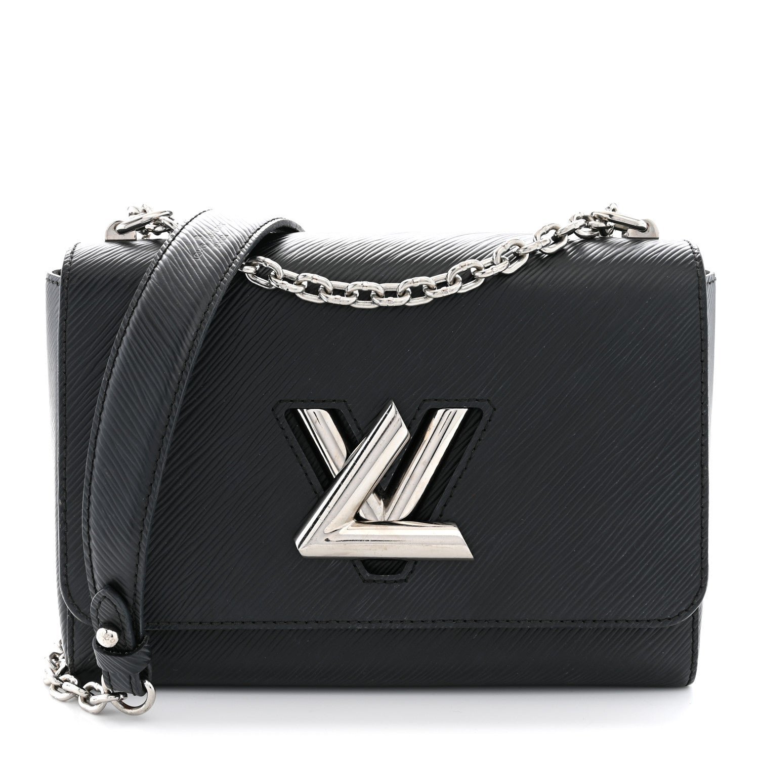 Louis Vuitton Epi Twist Shoulder Bag MM Black
