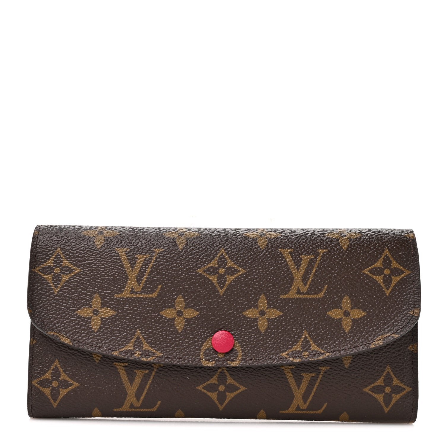 Louis Vuitton Monogram Emilie Wallet Fuchsia