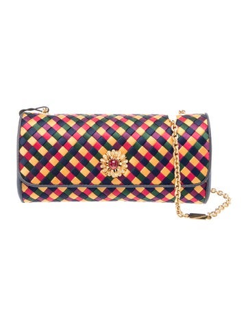 Intrecciato Clutch Vintage