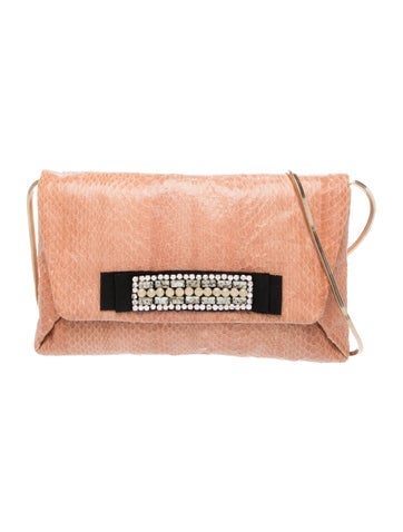Lanvin Snakeskin Clutch