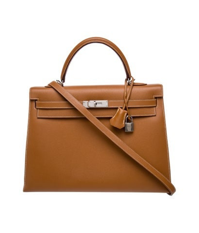 Hermes Epsom Kelly Ii Sellier 35