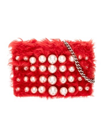 Shearling Crossbody Bag