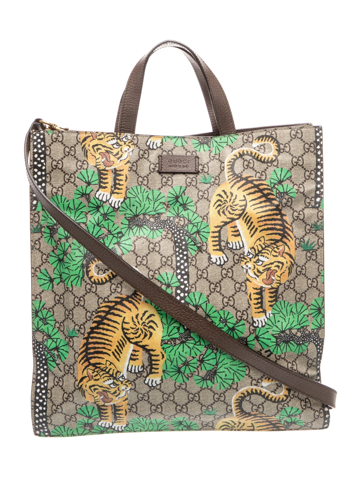 GG Supreme GG Supreme Tiger Tote Medium