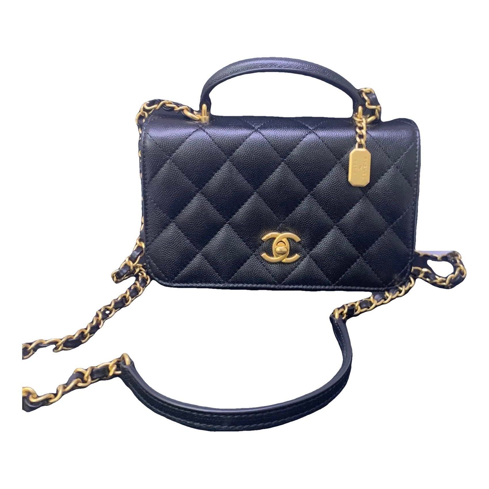 Pondichery leather handbag