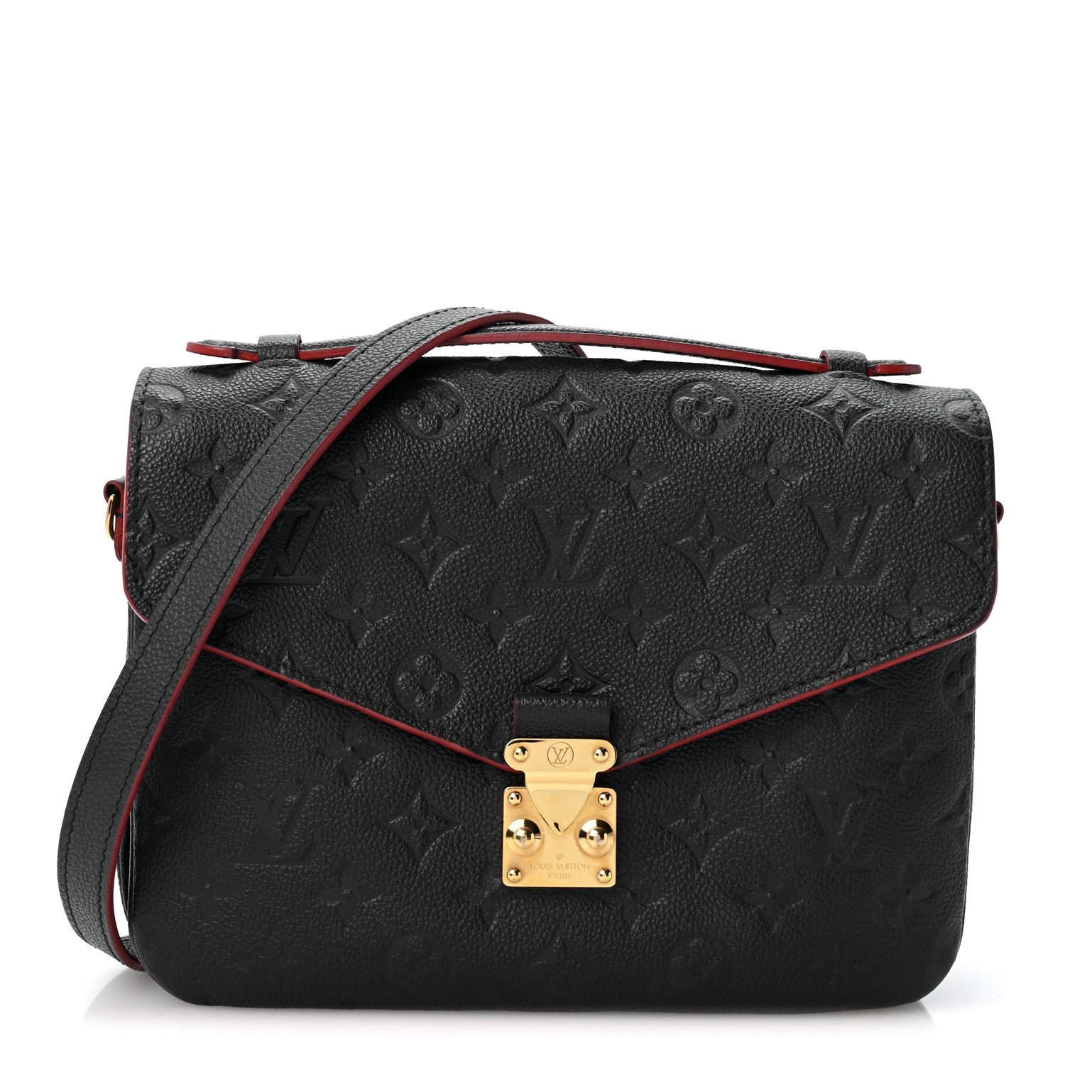 Louis Vuitton Empreinte Pochette Metis Marine Rouge