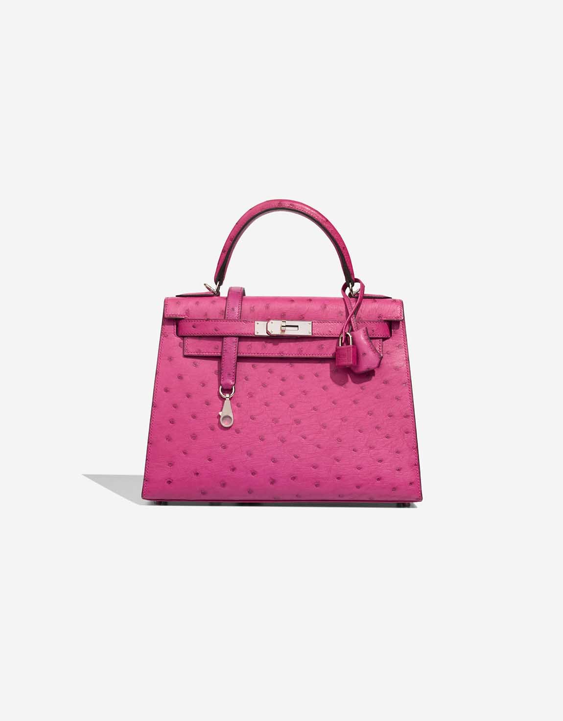
		Kelly 28 Ostrich Rose Pourpre    