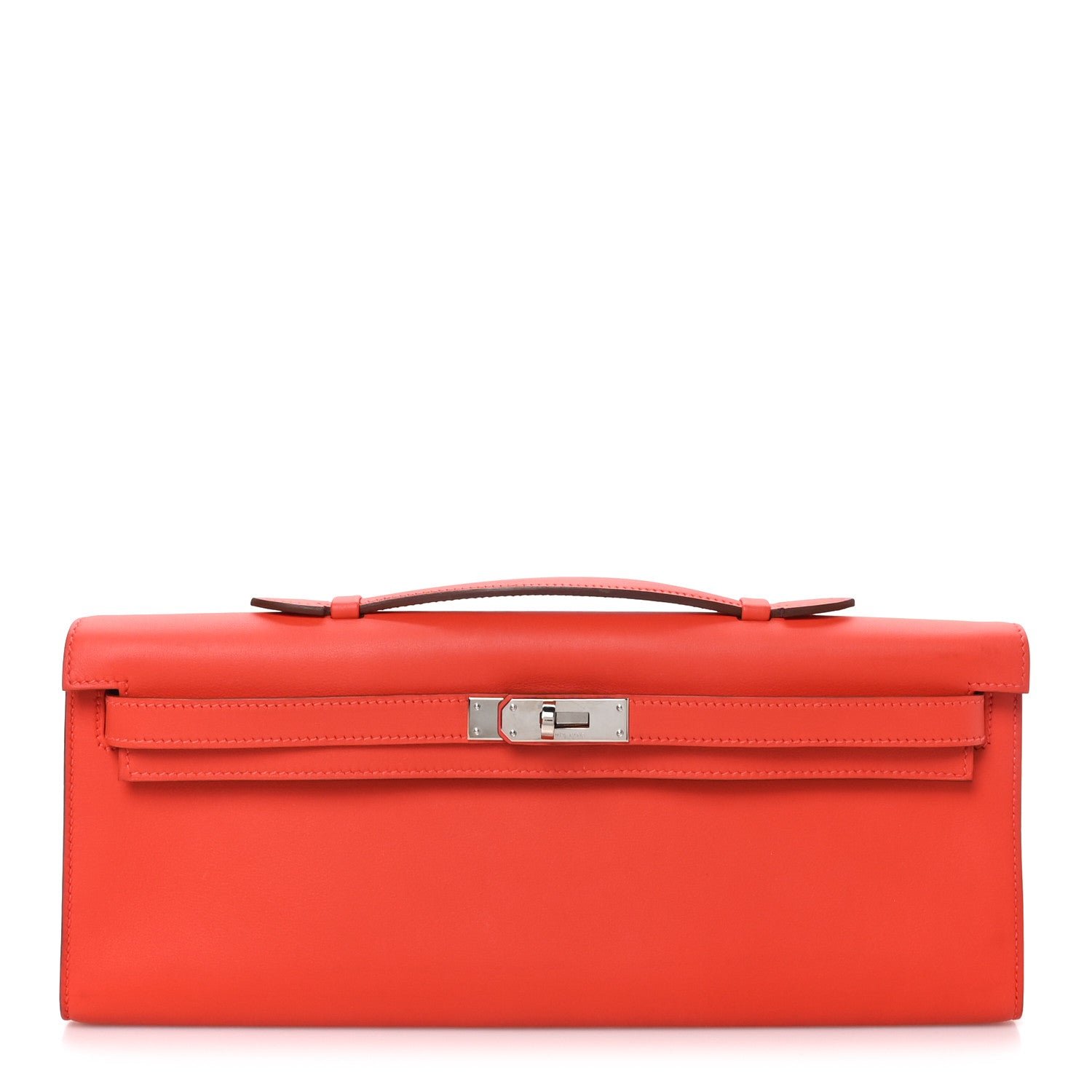 Swift Kelly Cut Clutch Pochette Capucine