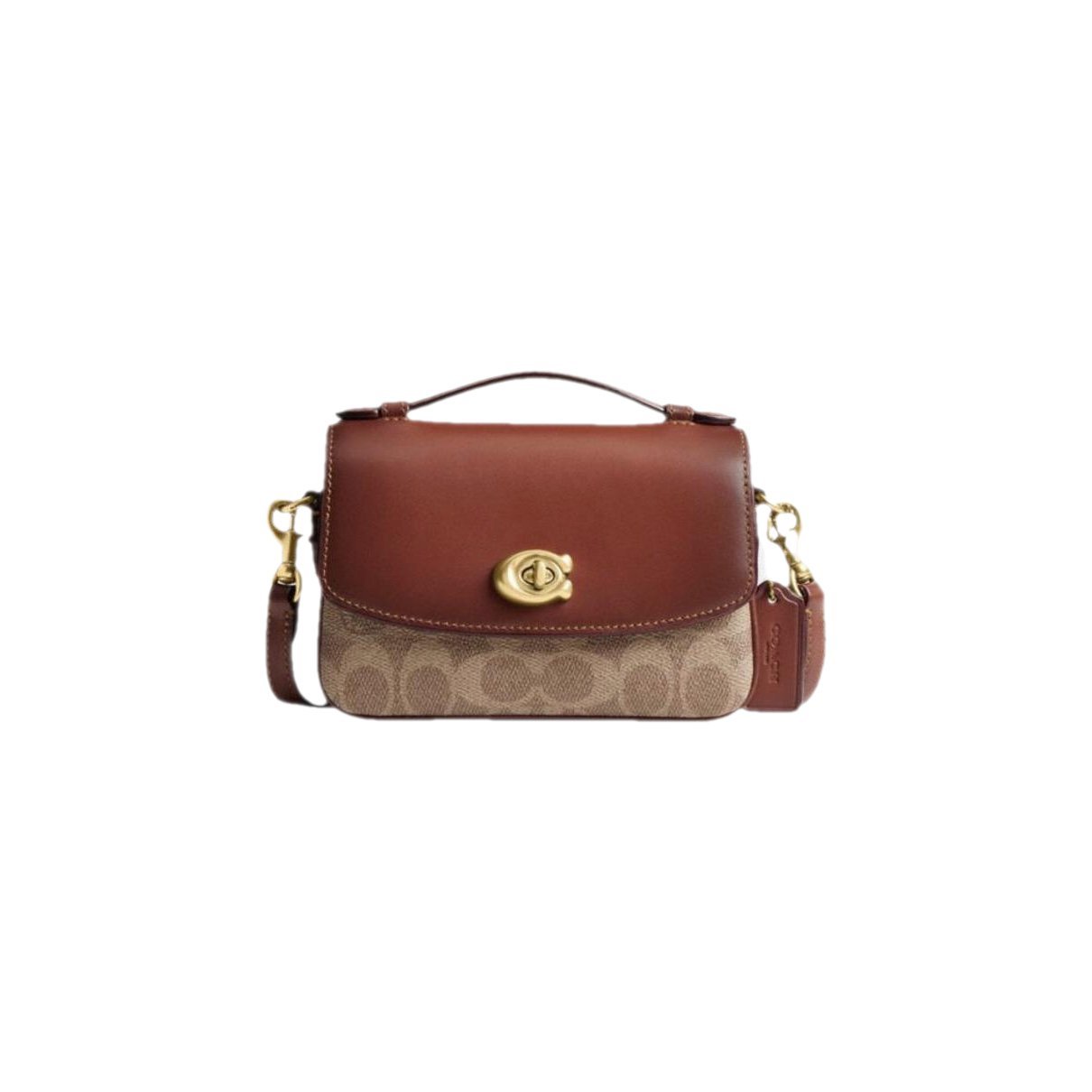 Leather crossbody bag