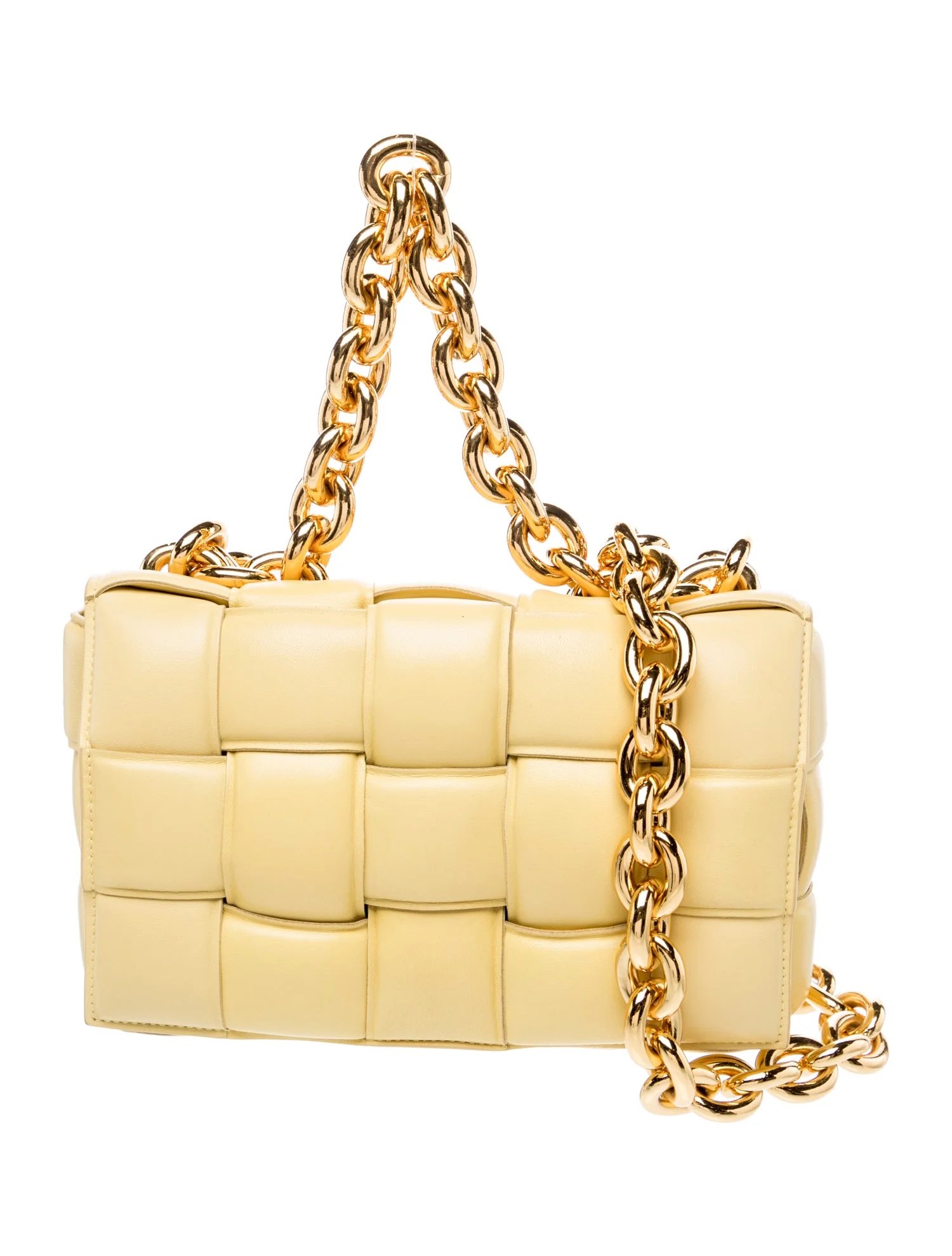 Bottega Veneta Intrecciato Chain Padded Cassette