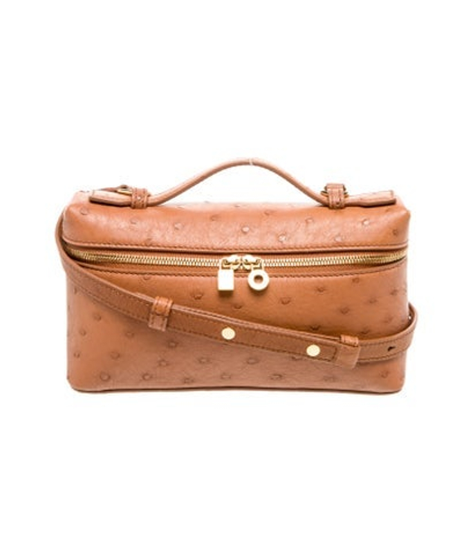 Loro Piana Piana Ostrich Extra Pocket L19 W Strap