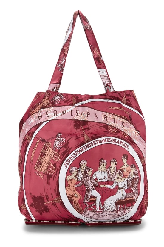 Rouge H "Della Cavalleria Rose" Silky Pop Tote