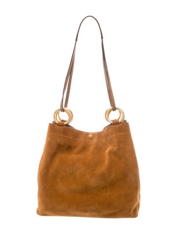Suede Shoulder Bag