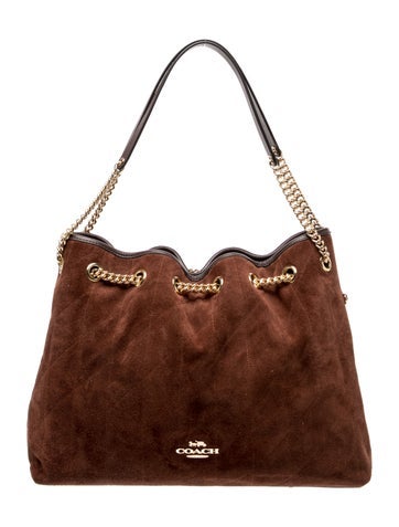 Suede Bucket Bag