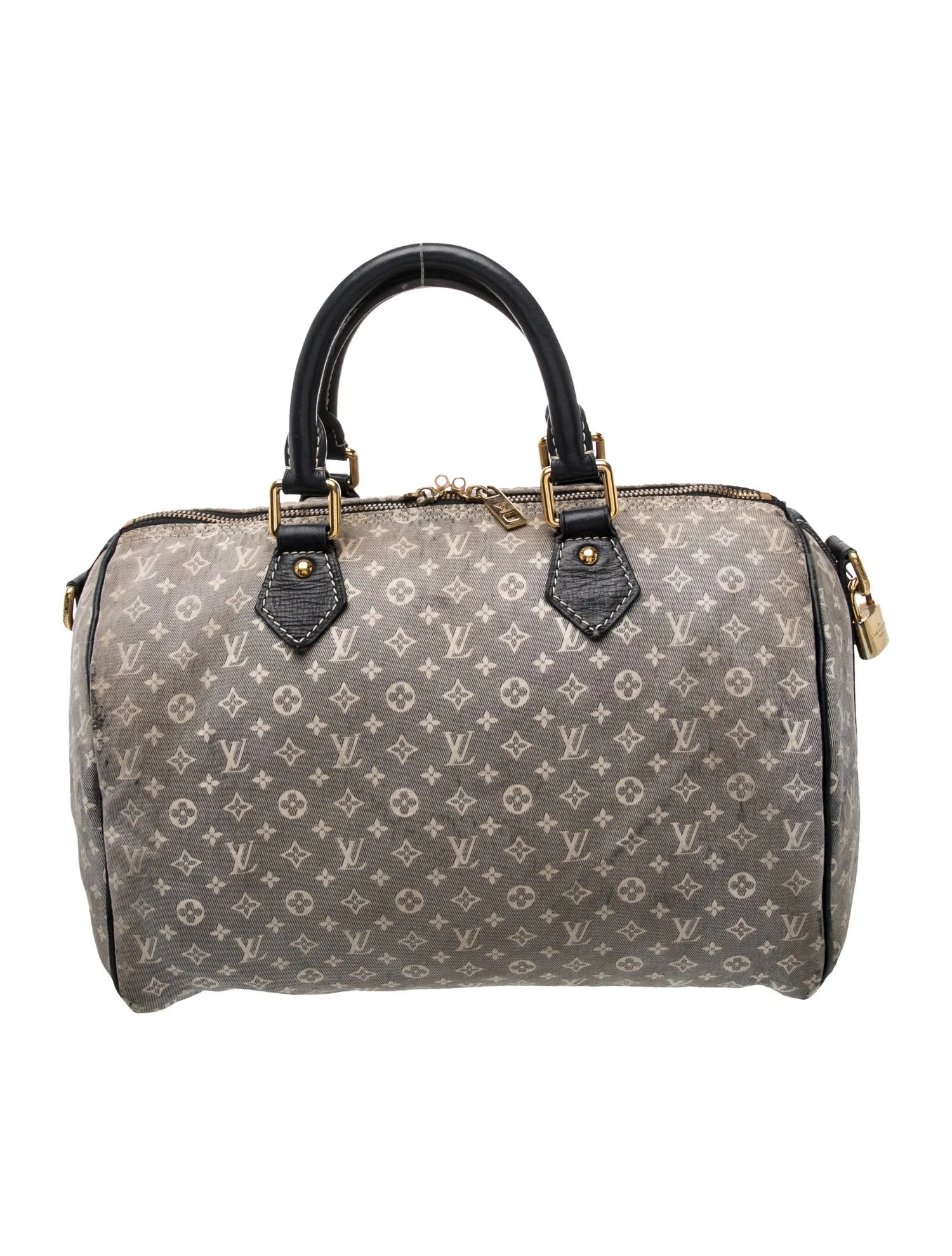 Monogram Denim Speedy Bandouliere 30