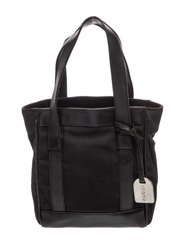 GG Canvas Top Handle Bag