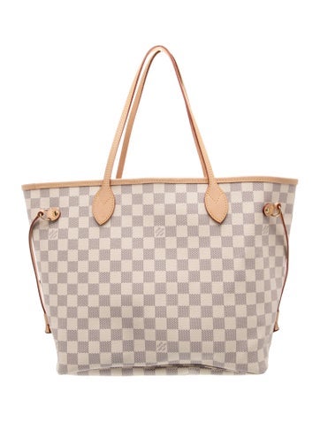 Damier Azur Neverfull w/Pouch MM