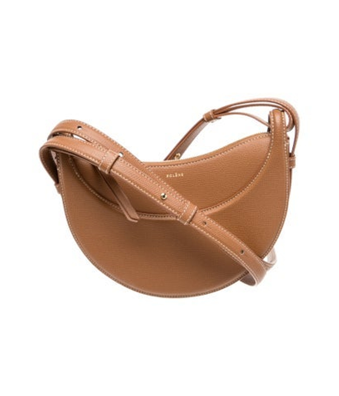 Polene Leather Shoulder Bag