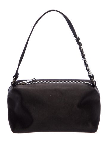 Satin Top Handle Bag