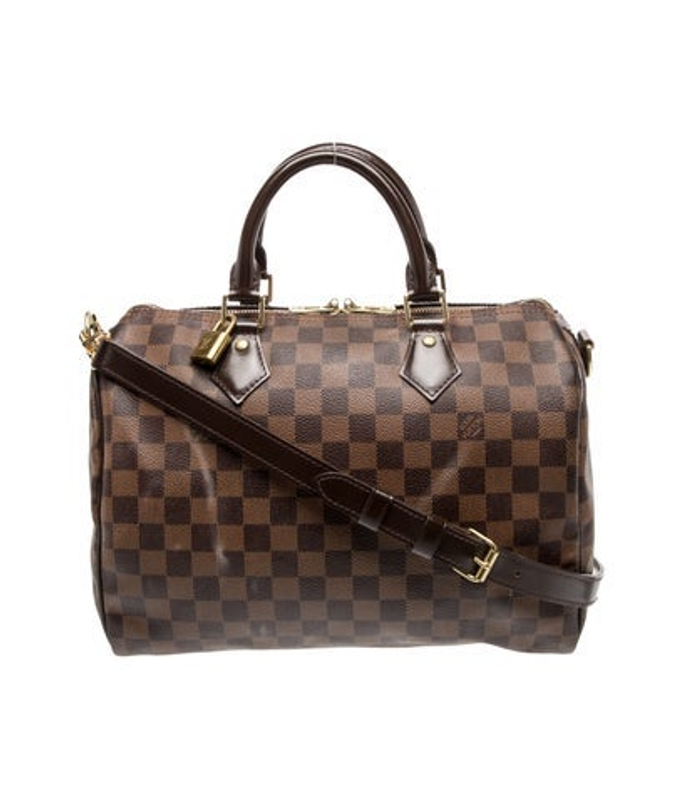 Louis Vuitton Vuitton Damier Ebene Speedy Bandouliere 30