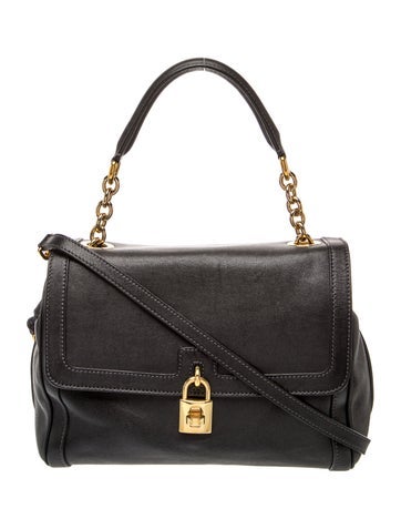 Leather Top Handle Bag