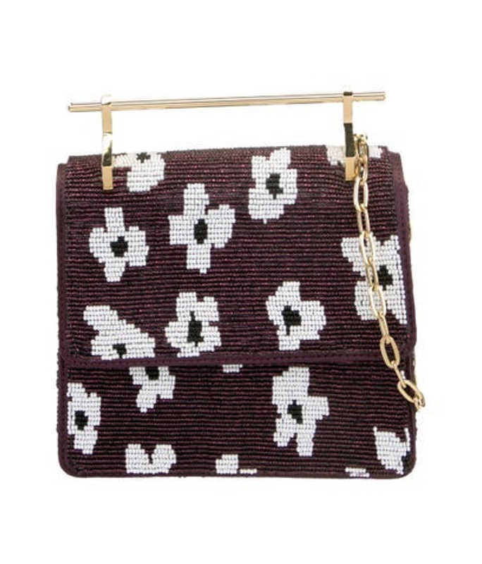 M2Malletier Crystal Top Handle Bag