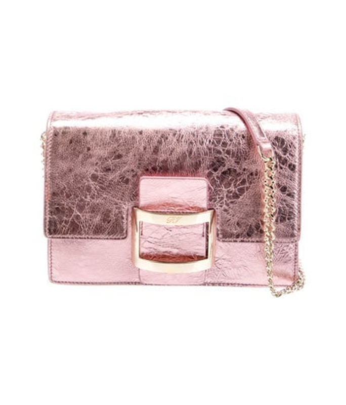 Roger Vivier Vivier Leather Minaudiere