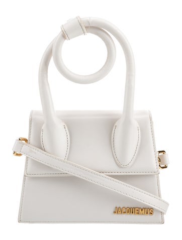 Jacquemus Leather Top Handle Bag