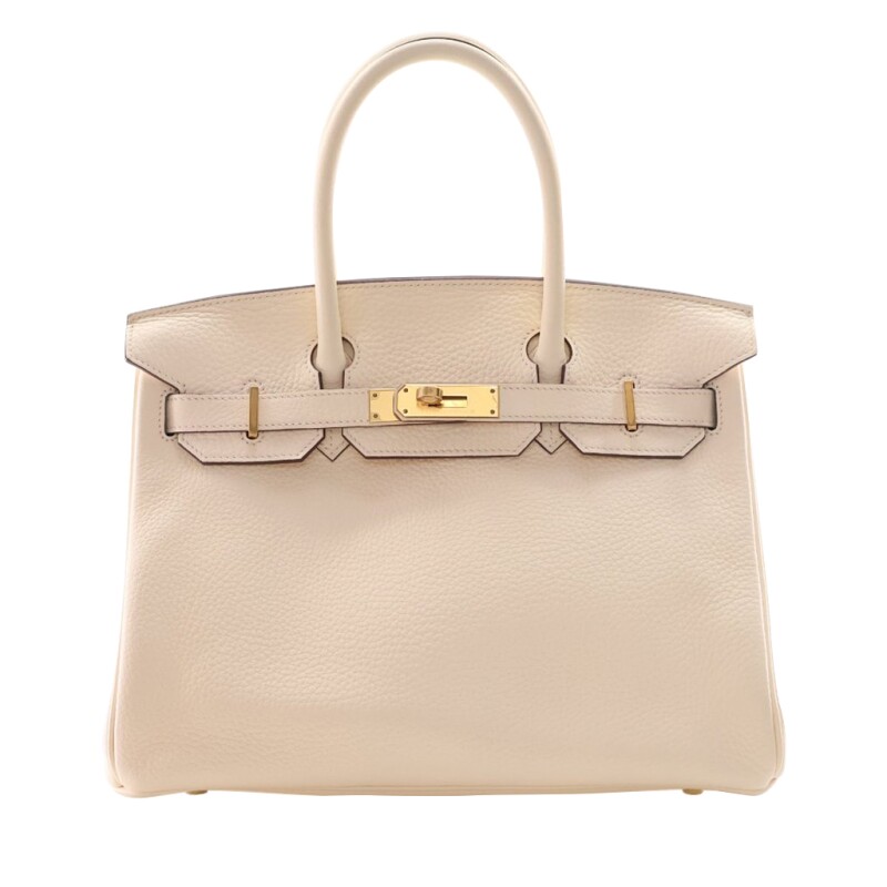 Hermes Nata Clemence Birkin 30 Gold Hardware, 2021