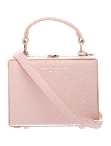 Leather Top Handle Bag