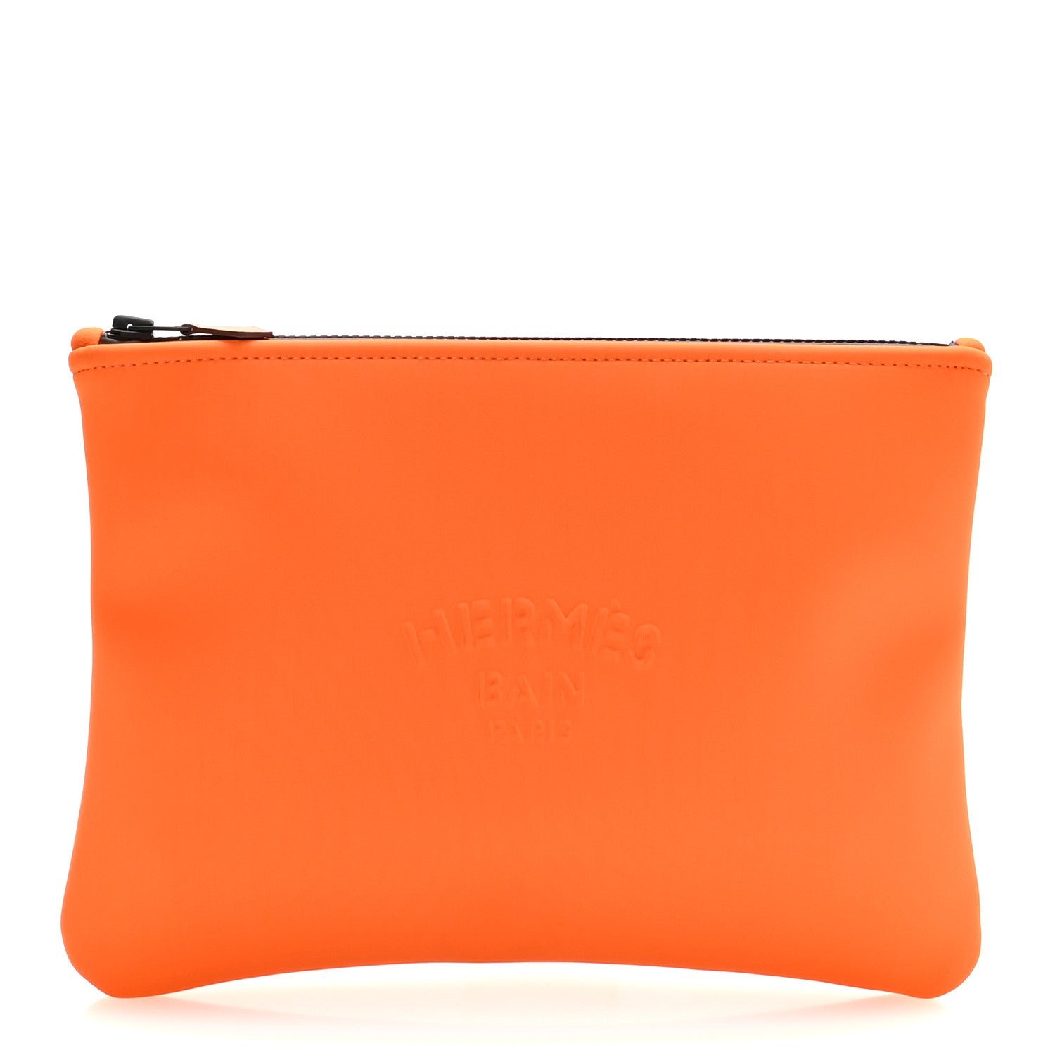 Hermes Neoprene Neobain Medium Case Orange