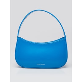 Mansur Gavriel Mansur Gavriel Cerulean Leather BonBon Shoulder Bag