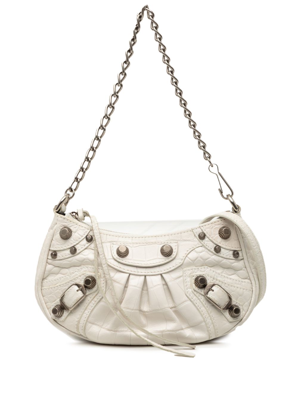 2022 Mini Embossed Leather Motocross Le Cagole satchel