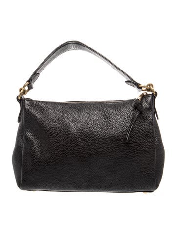 Coach Leather Top Handle Bag