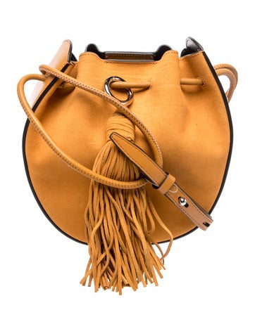 Suede Bucket Bag