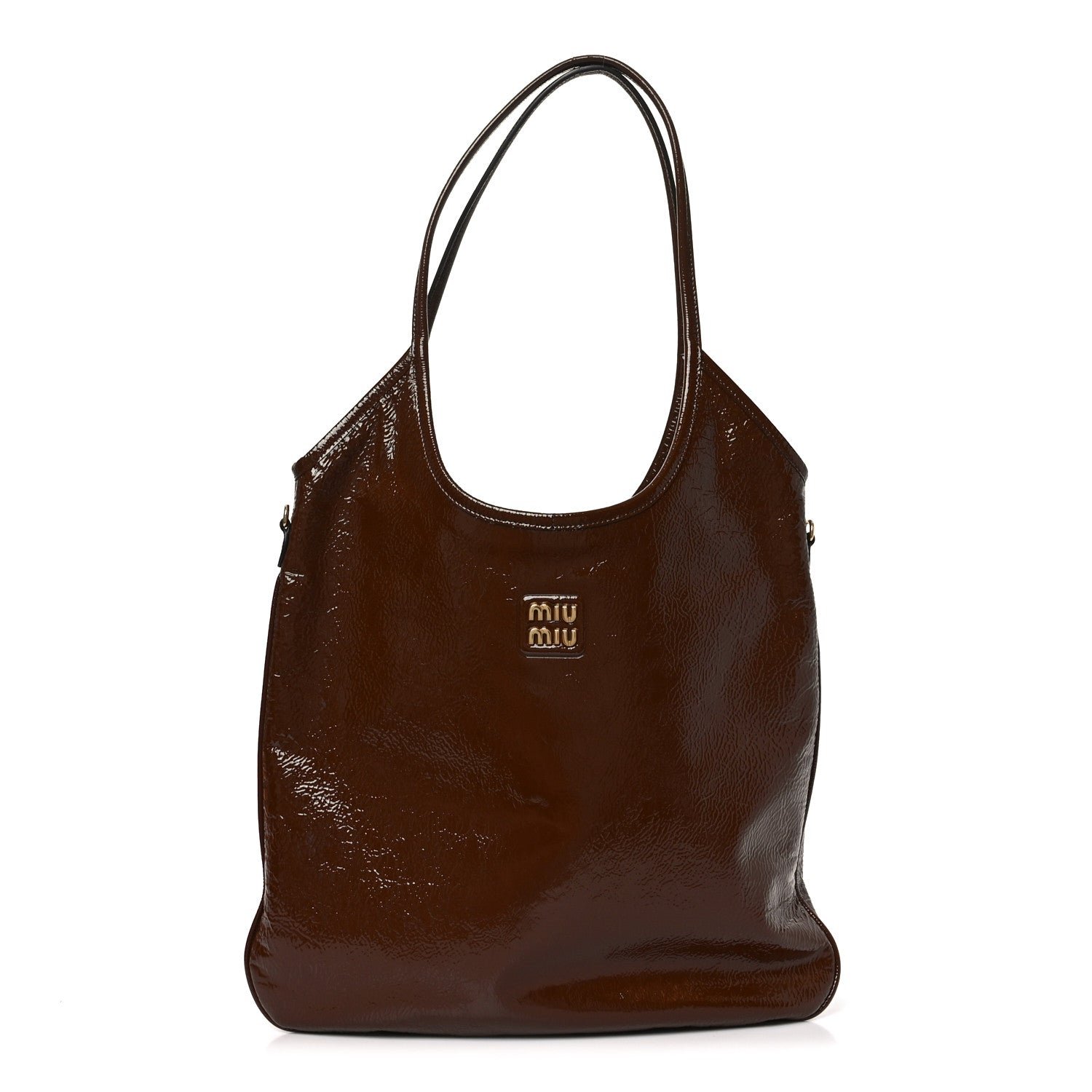 Miu Miu Miu Miu Vernice Naplak Ivy Tote