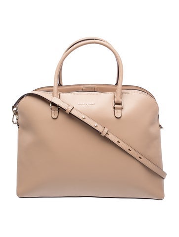 Leather Top Handle Bag